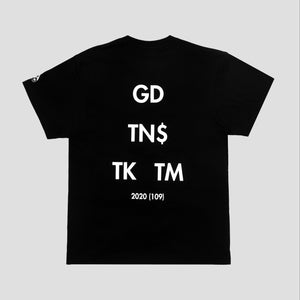 DB "GD TNS TK TM" TEE (BLACK)