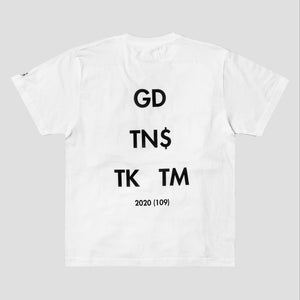 DB "GD TNS TK TM" TEE (WHITE)